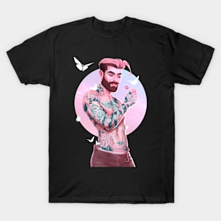 Tattooed boy T-Shirt